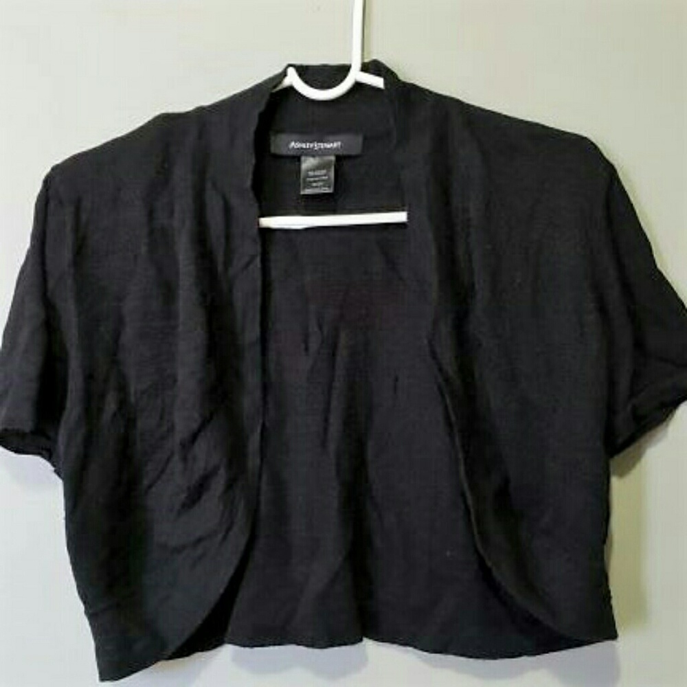 Ashley Stewart Black Shrug sweater
